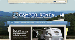 Desktop Screenshot of camperrentalwi.com